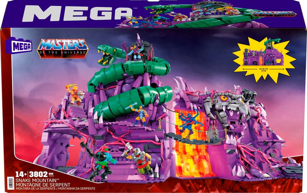 MEGA MOTU Snake Mountain (HHD16) – Box