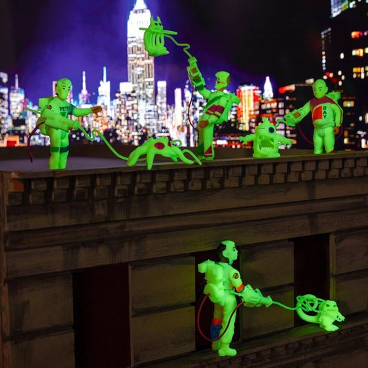 Ghostbusters Kenner Classics Ecto-Glow Heroes Sammlerset – Figuren im Glow-in-the-Dark Look