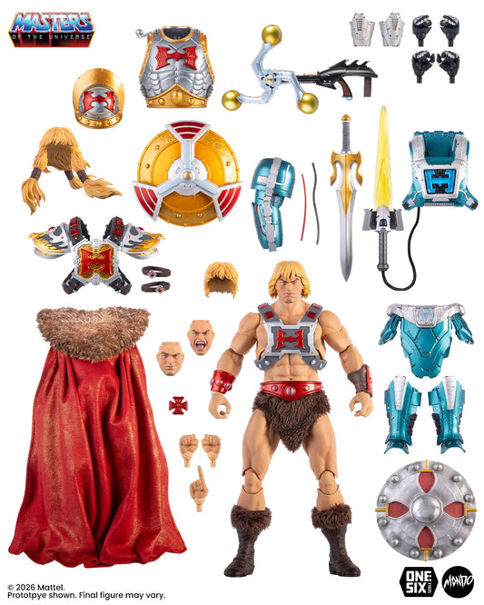 Masters of the Universe – He-Man Deluxe 2.0 1/6 Scale Figure – Timed Edition