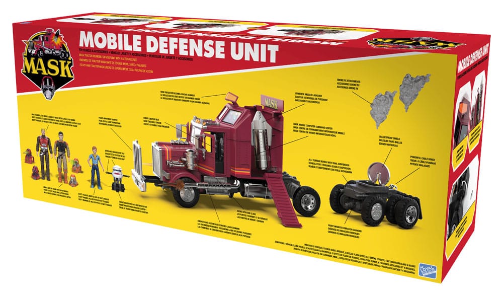 M.A.S.K. Fahrzeug Mobile Defense Unit Limited Edition