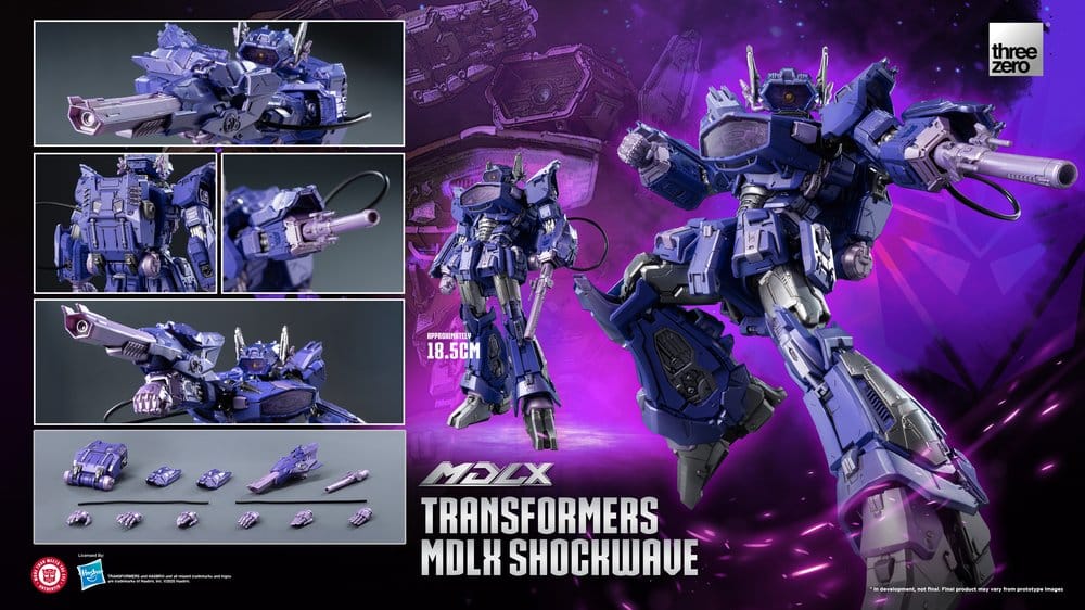 Transformers MDLX Actionfigur Shockwave 19 cm