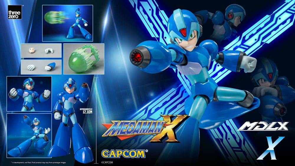 Mega Man MDLX Actionfigur Rockman X / Mega Man X 12 cm