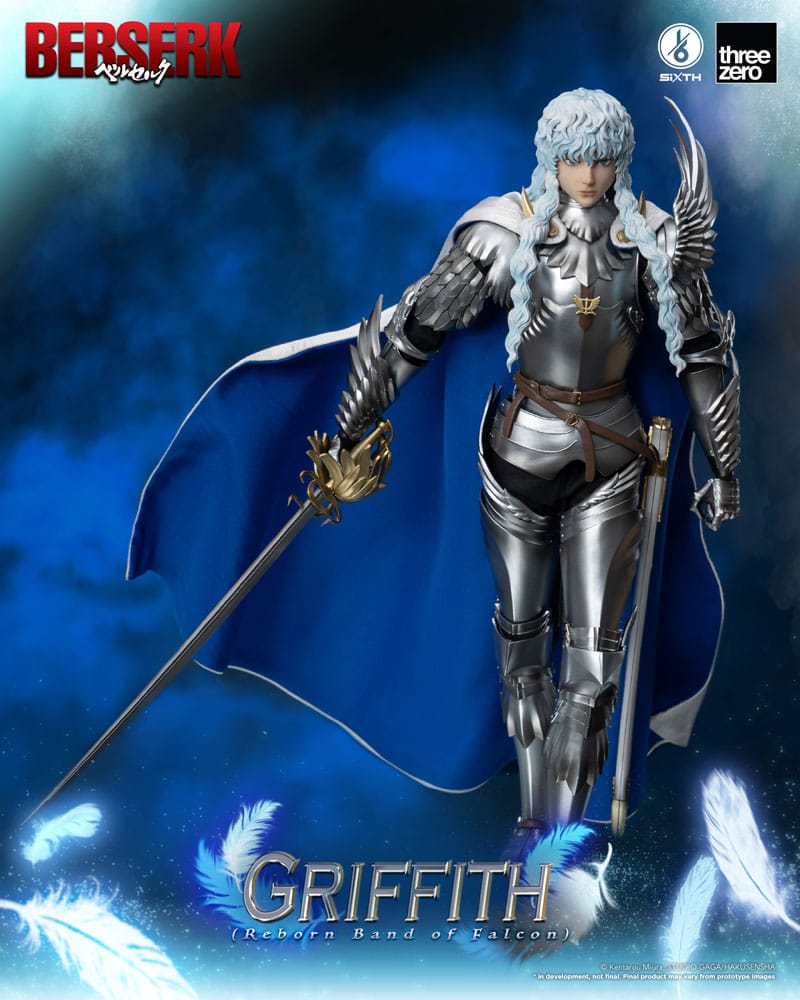 Berserk Actionfigur 1/6 Griffith (Reborn Band of Falcon) Deluxe Edition 40 cm