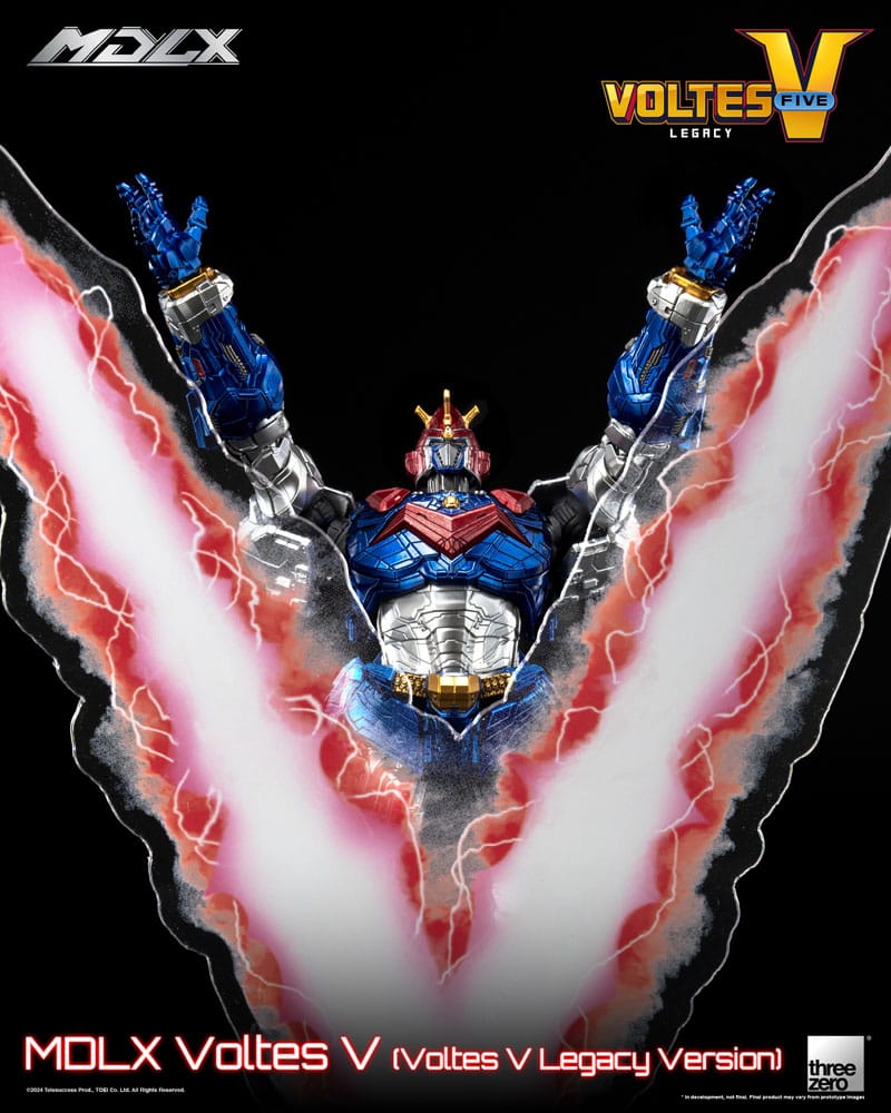Voltes V MDLX Actionfigur Voltes V (Voltes V Legacy Version) 15 cm