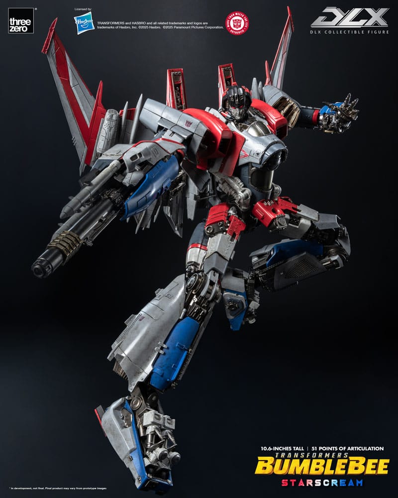 Transformers DLX Actionfigur Starscream Bumblebee 27 cm