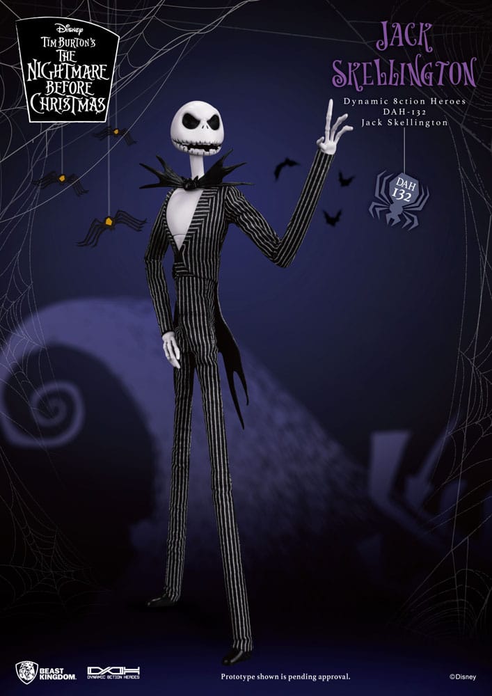 Nightmare before Christmas 8ction Heroes Actionfigur 1/9 Jack 21 cm