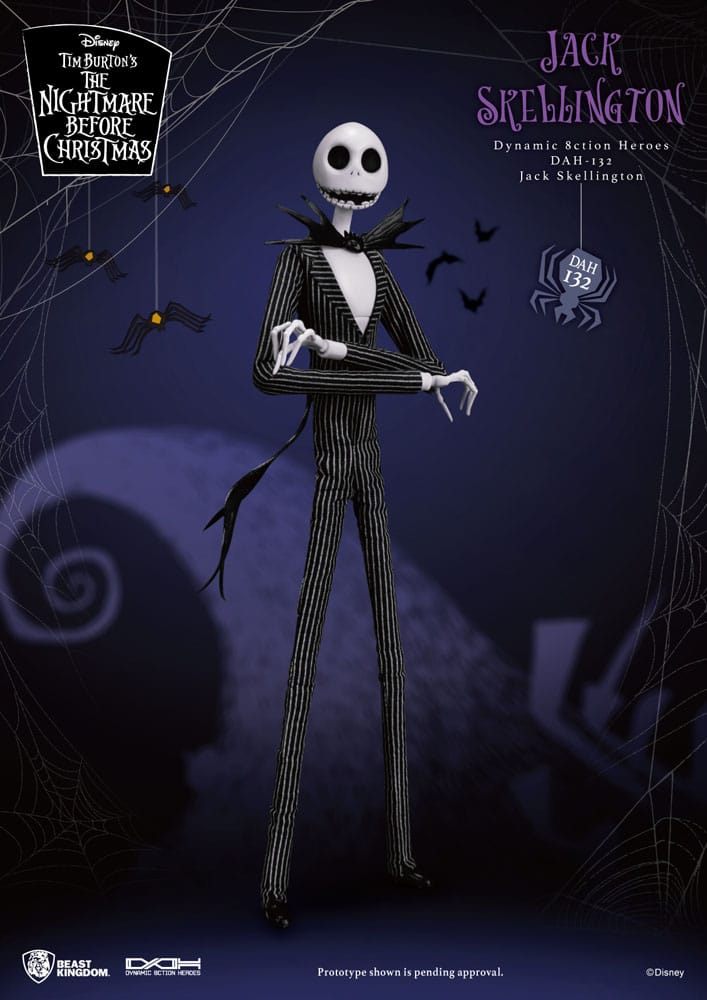 Nightmare before Christmas 8ction Heroes Actionfigur 1/9 Jack 21 cm