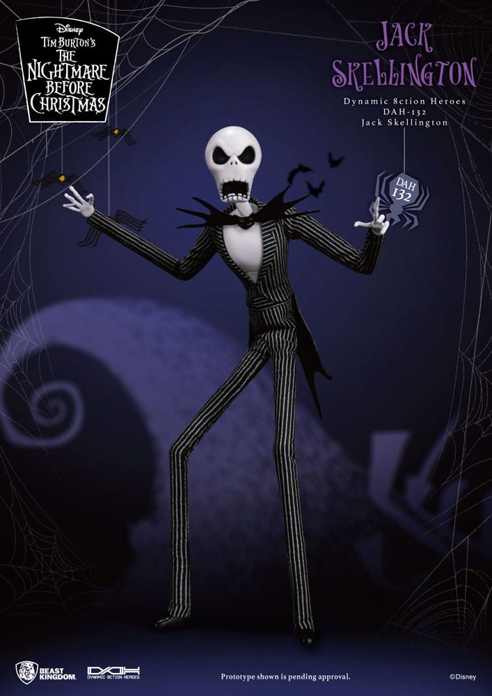 Nightmare before Christmas 8ction Heroes Actionfigur 1/9 Jack 21 cm