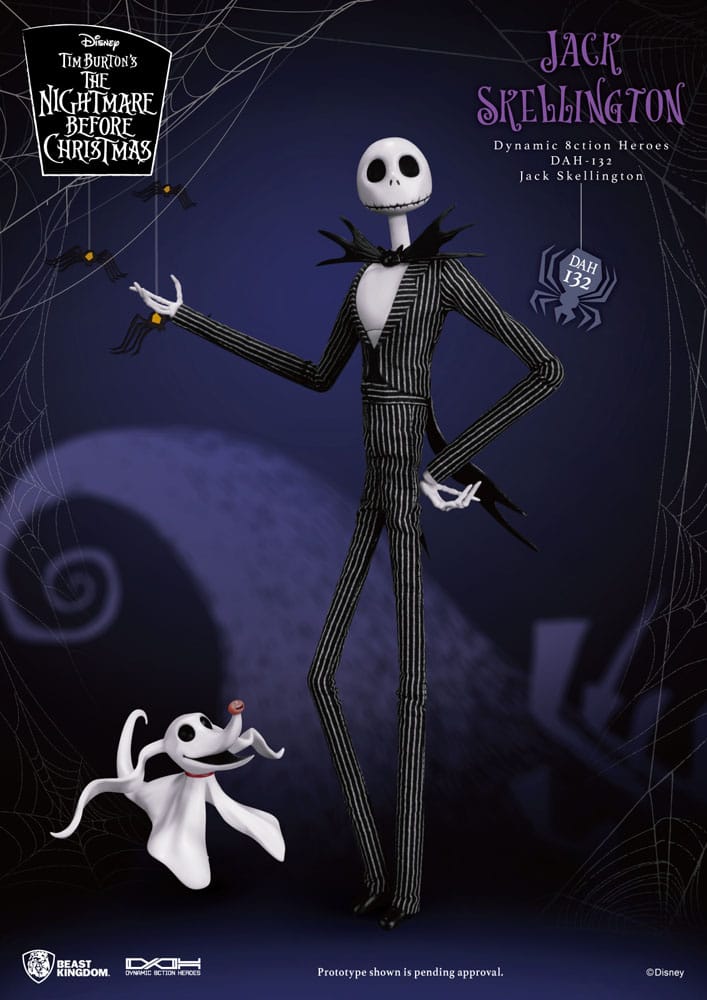 Nightmare before Christmas 8ction Heroes Actionfigur 1/9 Jack 21 cm