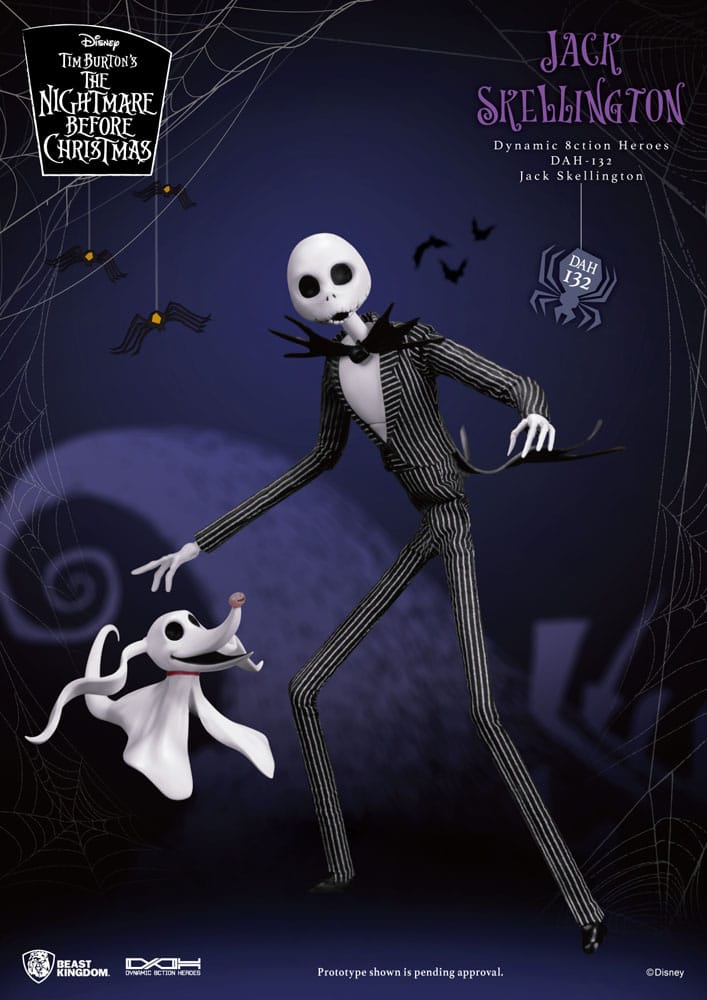 Nightmare before Christmas 8ction Heroes Actionfigur 1/9 Jack 21 cm