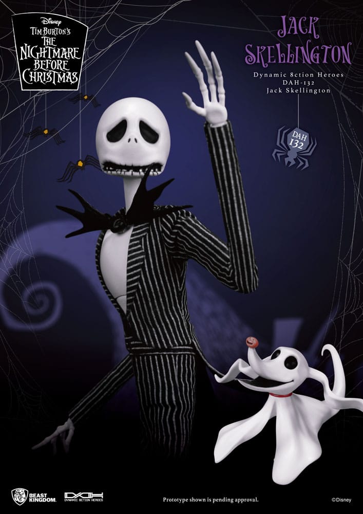 Nightmare before Christmas 8ction Heroes Actionfigur 1/9 Jack 21 cm