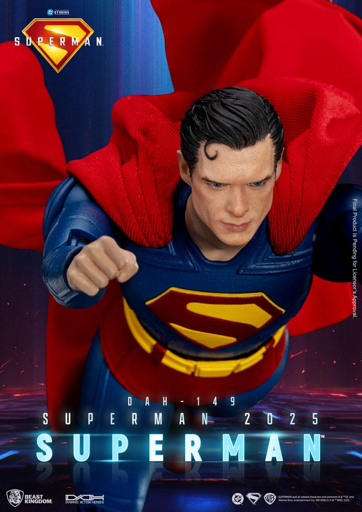 Superman (2025) Actionfigur Superman & Krypto 21 cm