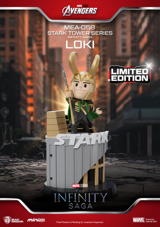 Marvel Mini Egg Attack Figuren The Infinity Saga Stark Tower series Loki 12 cm