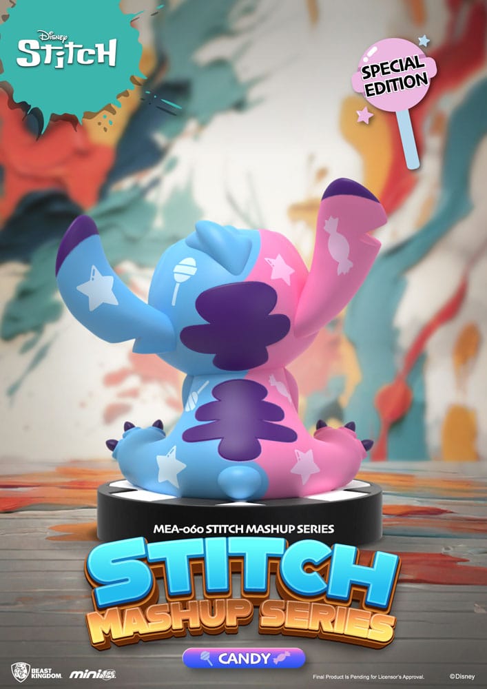 Lilo & Stitch Mini Egg Attack Blind Box Figuren 10 cm Stitch Mashup Series Sortiment (6)