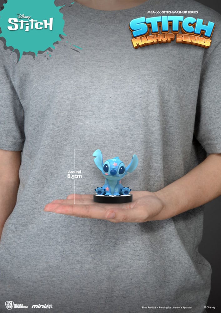Lilo & Stitch Mini Egg Attack Blind Box Figuren 10 cm Stitch Mashup Series Sortiment (6)