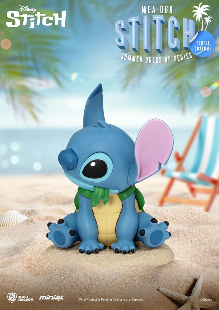 Lilo & Stitch Mini Egg Attack Figuren Stitch summer dress up Series 8 cm Sortiment (6)