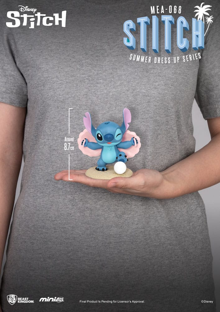 Lilo & Stitch Mini Egg Attack Figuren Stitch summer dress up Series 8 cm Sortiment (6)