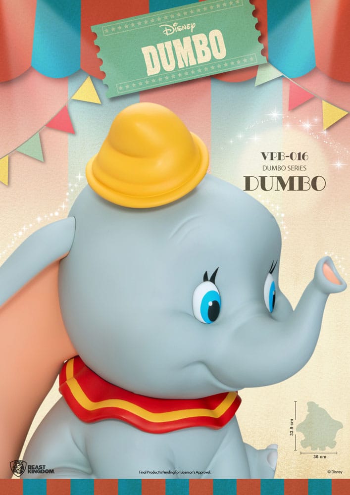 Disney Funktional Figure Spardose Dumbo 34 cm