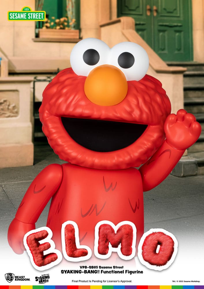 Sesamstraße Syaking Bang Vinyl Spardose Elmo 47 cm