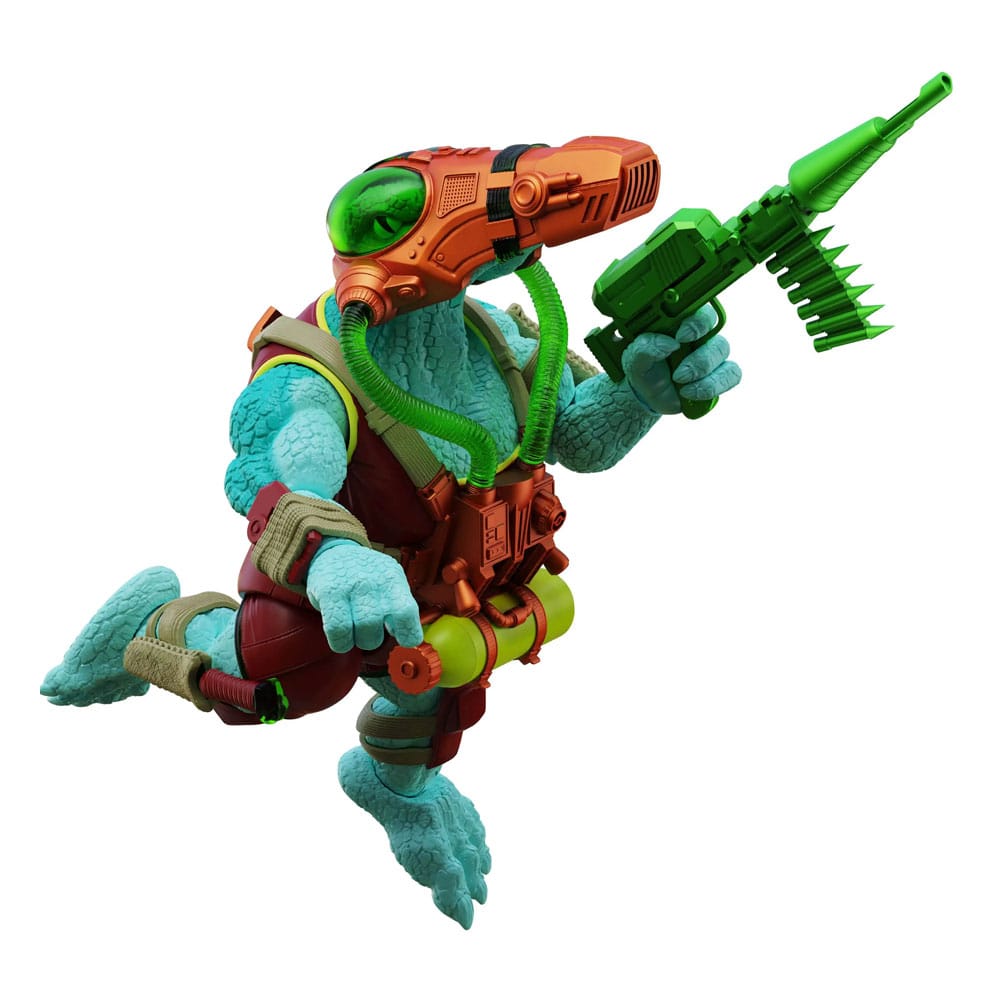 Saurozoic Warriors Actionfigur Javvik Mosa Mosasaurus (Underwater Assault) 15 cm