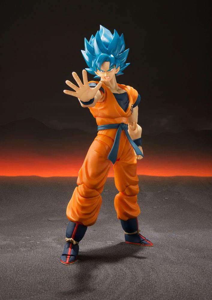 Dragon Ball Super Broly S.H. Figuarts Actionfigur Super Saiyajin God Super Saiyajin Goku Super 14 cm