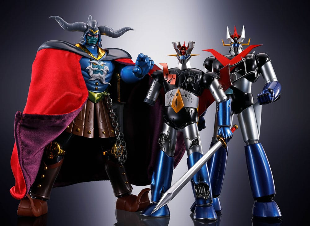Great Mazinger Z Soul of Chogokin Diecast Actionfigur GX-105D Great Mazinger Z Kakumei Shinka Damage Ver. 17 cm