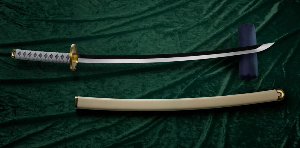One Piece Proplica Repliken 1/1 Roronoa Zoro Three Sword Style Schwerter Set 95 cm