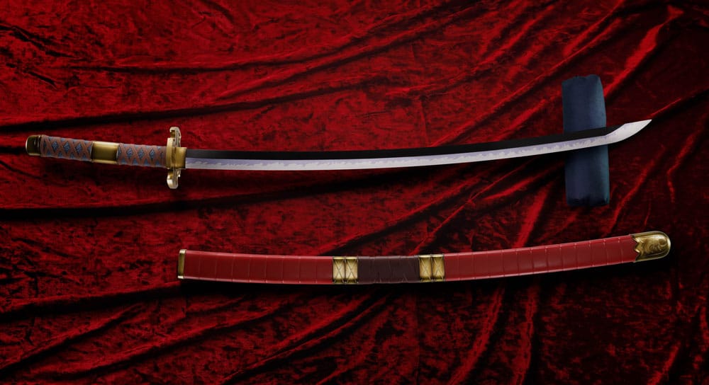 One Piece Proplica Repliken 1/1 Roronoa Zoro Three Sword Style Schwerter Set 95 cm