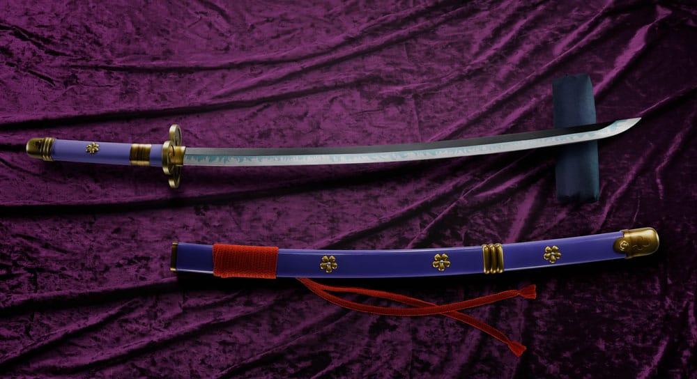One Piece Proplica Repliken 1/1 Roronoa Zoro Three Sword Style Schwerter Set 95 cm