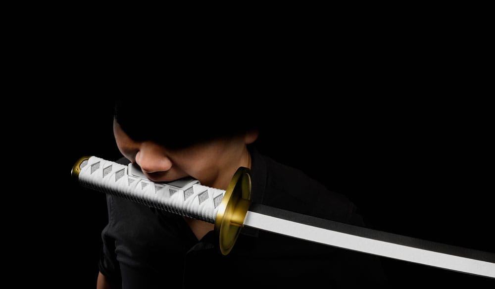 One Piece Proplica Repliken 1/1 Roronoa Zoro Three Sword Style Schwerter Set 95 cm
