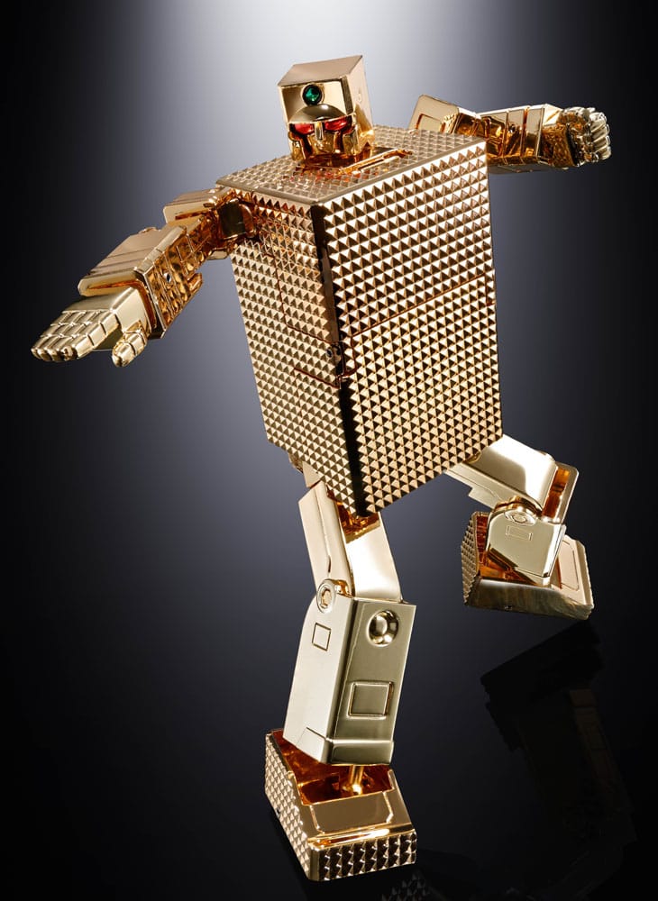 Golden Warrior Gold Lightan Soul of Chogokin Diecast Actionfigur GX-32SP Gold Lightan 50th Anniversary Ver. 13 cm