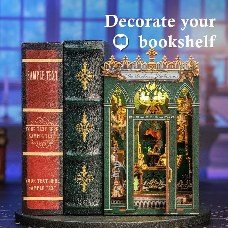 Book Nook The Darkness Herbarium 17 x 12 cm