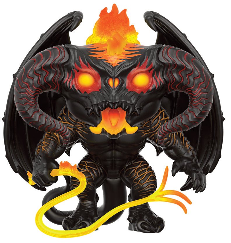 Herr der Ringe Super Sized POP! Movies Vinyl Figur Balrog 15 cm
