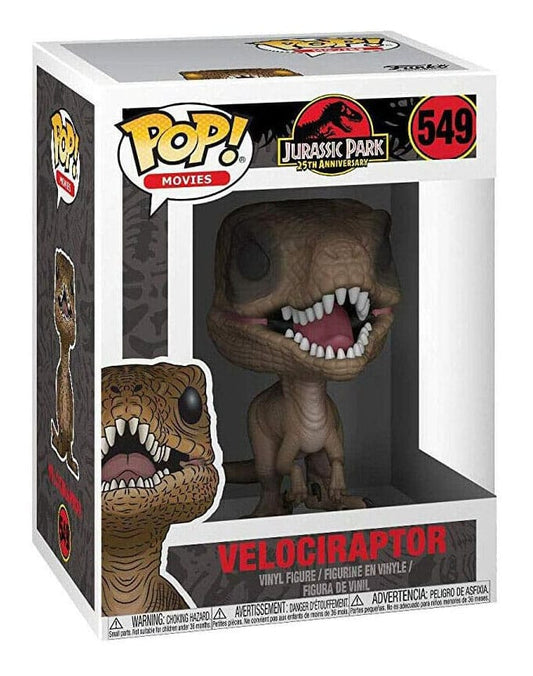 Jurassic Park POP! Movies Vinyl Figur Velociraptor 9 cm