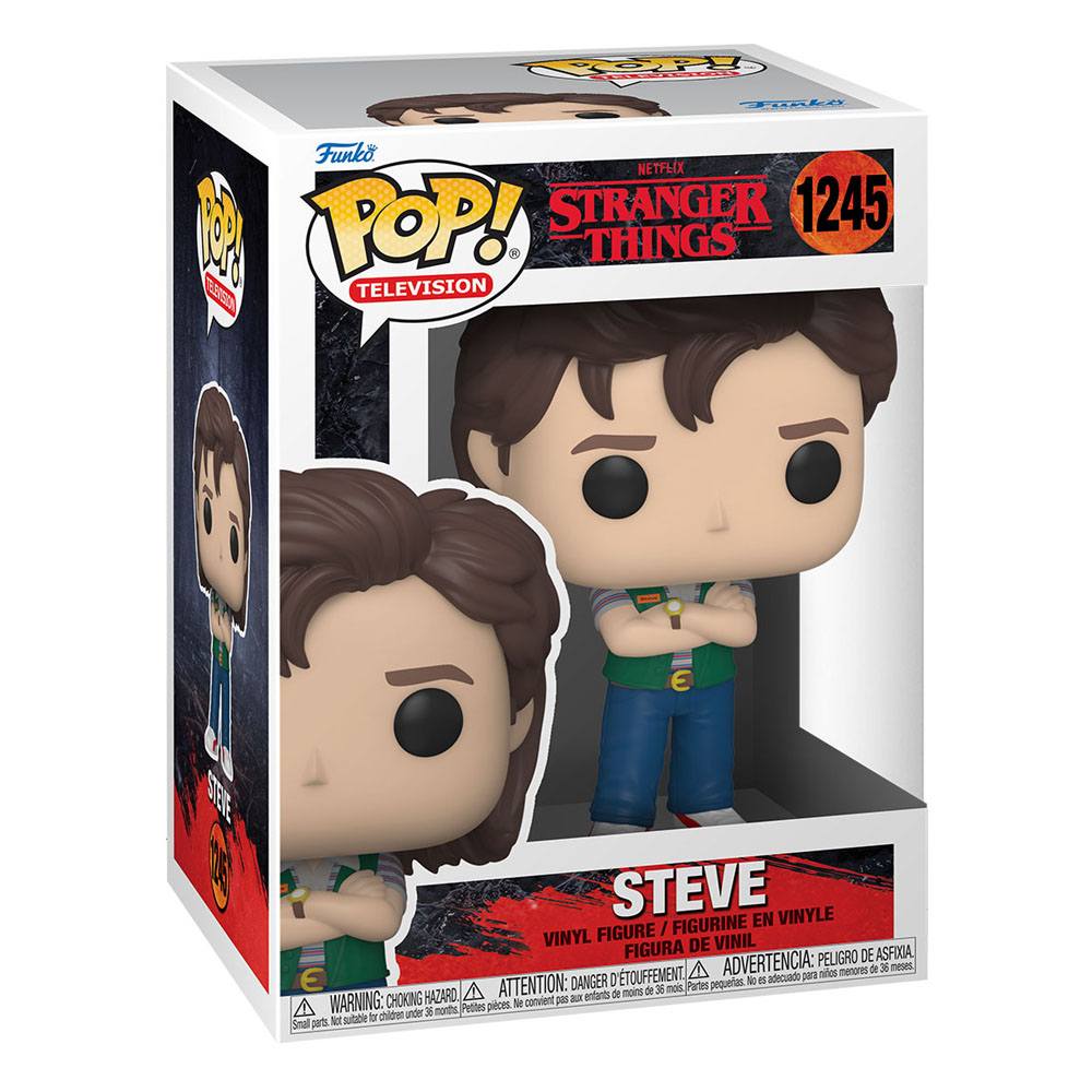 Stranger Things POP! TV Vinyl Figur Steve 9 cm