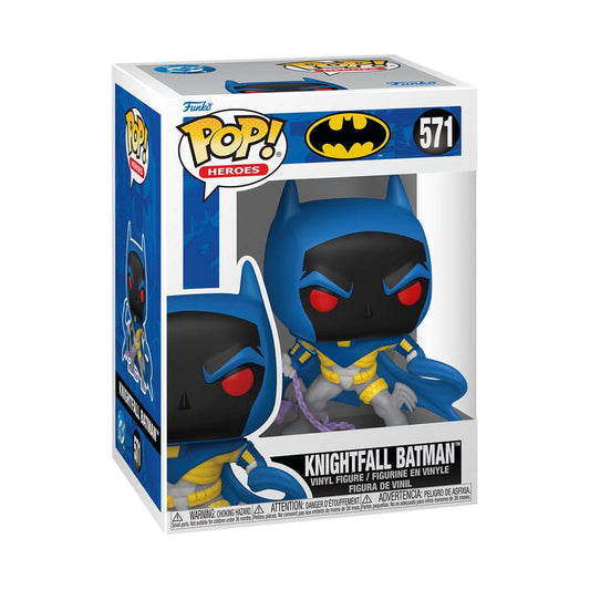 DC Thru The Years POP! Heroes Vinyl Figuren Knightfall Batman(90's) 9 cm