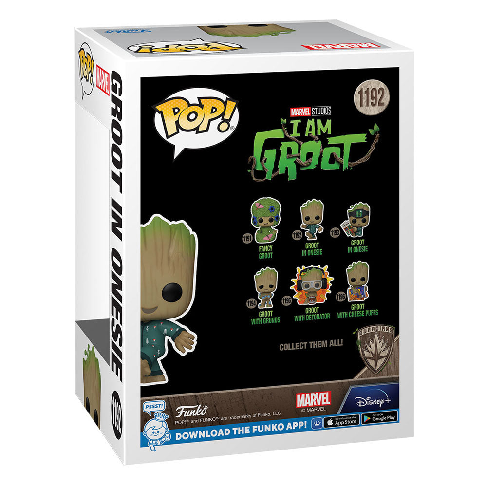 Ich bin Groot POP! Vinyl Figur Groot PJs (dancing) 9 cm