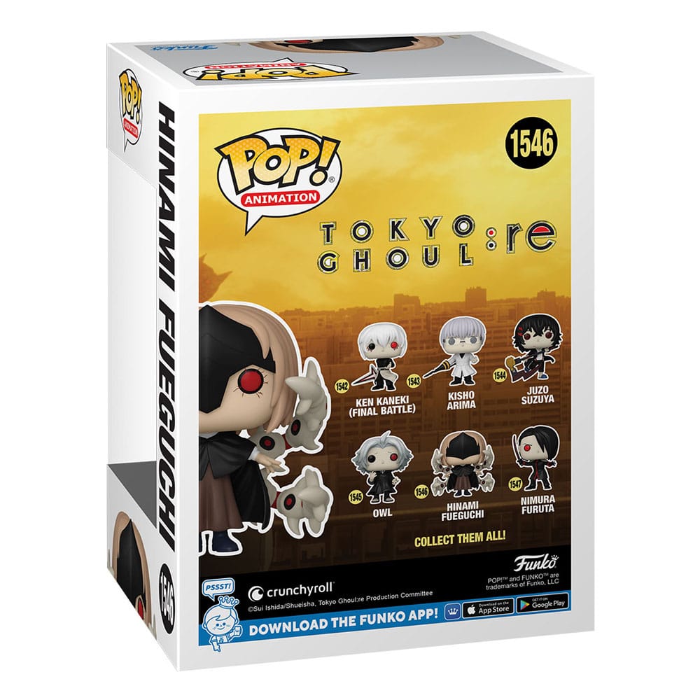 Tokyo Ghoul:re POP! Animation Vinyl Figuren Hinami Fueguchi 9 cm Sortiment (6)