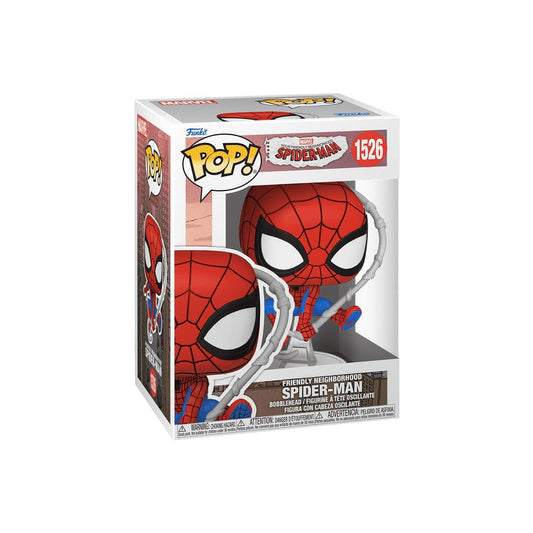 Friendly Neighborhood Spider-Man POP! Vinyl Figur Spider-Man(Final Suit) 9 cm