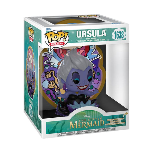 Disney POP! Deluxe Vinyl Figur Ursula(Glass) 9 cm