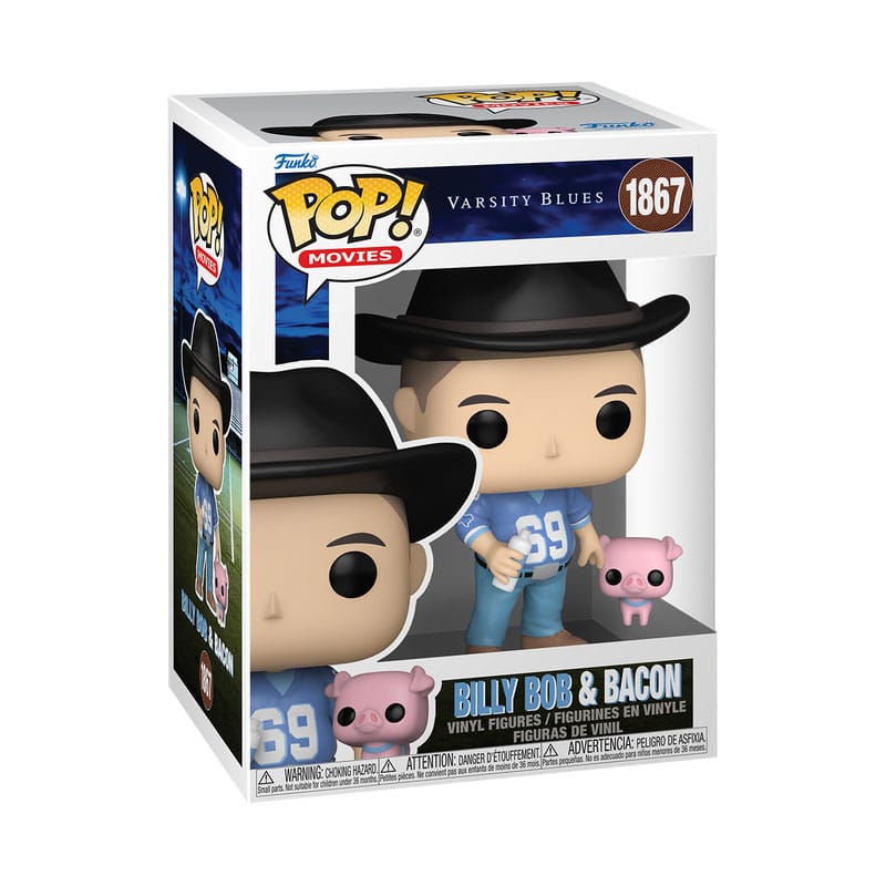 Varsity Blues POP & Buddy! Vinyl Figur Billy w/Bacon 9 cm
