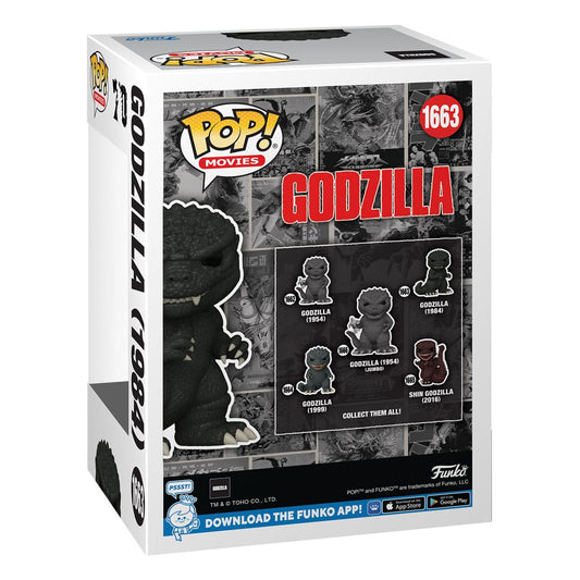Godzilla 70th Anniversary POP! Movies Vinyl Figuren Godzilla 1984 w/CH 9 cm Sortiment (6)