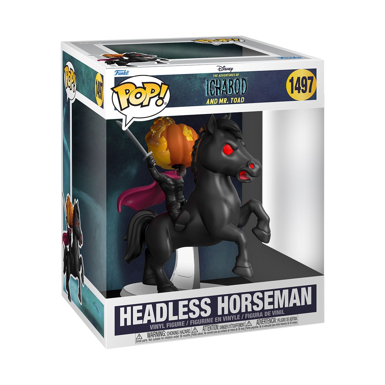 Sleepy Hollow POP! Rides Deluxe Vinyl Figur Headless Horseman 9 cm