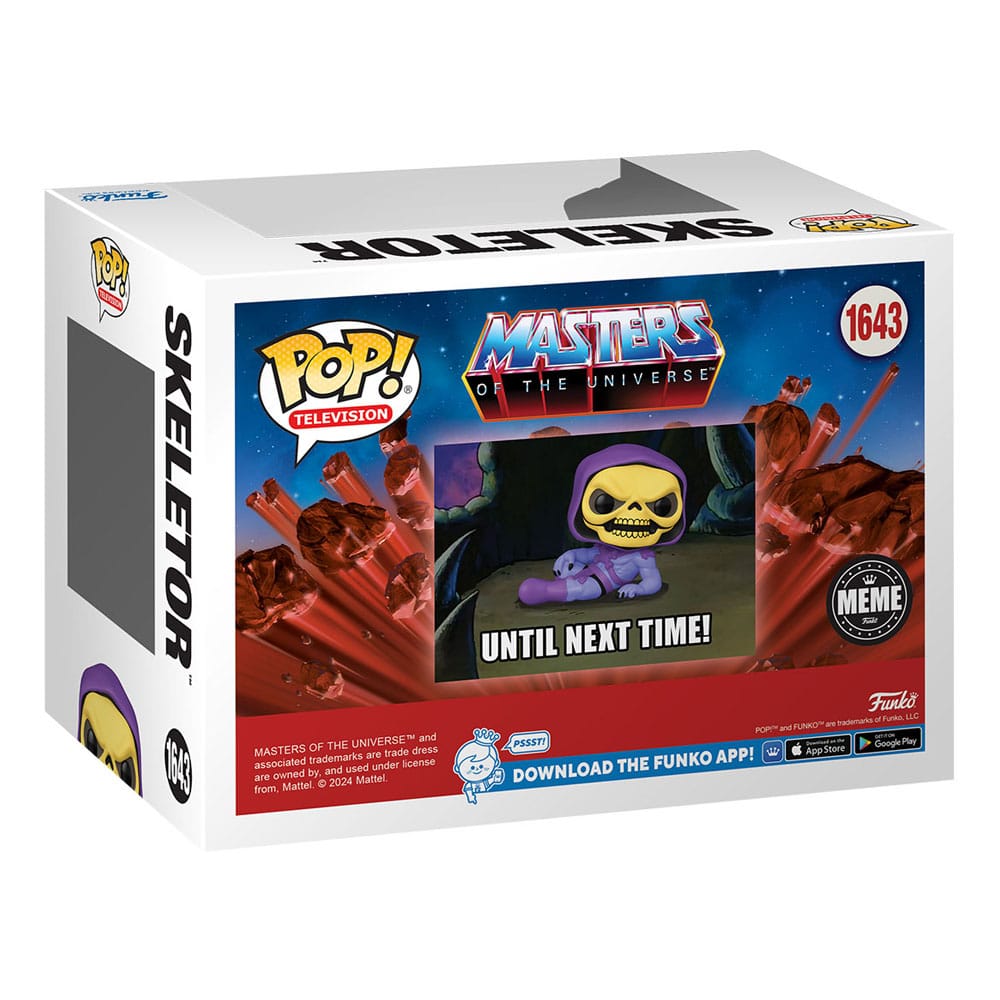 Masters of the Universe POP! TV Vinyl Figur Skeletor (Meme) 9 cm