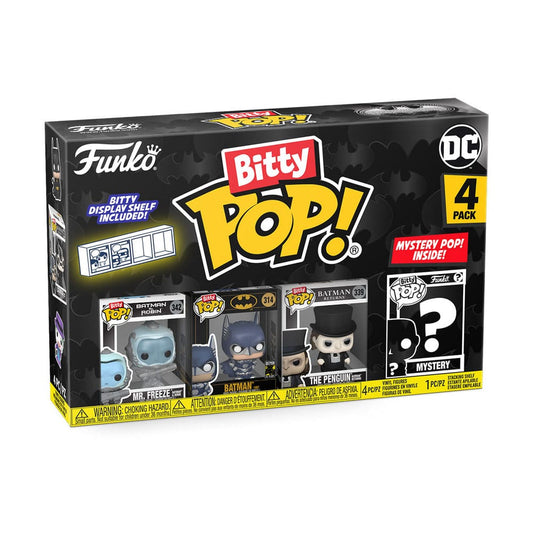 Batman 85th Anniversary Bitty POP! Vinyl Figuren 4er-Pack Freeze 2,5 cm