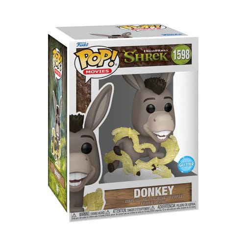 Shrek POP! Movies Vinyl Figur 30th Anniversary Donkey 9 cm