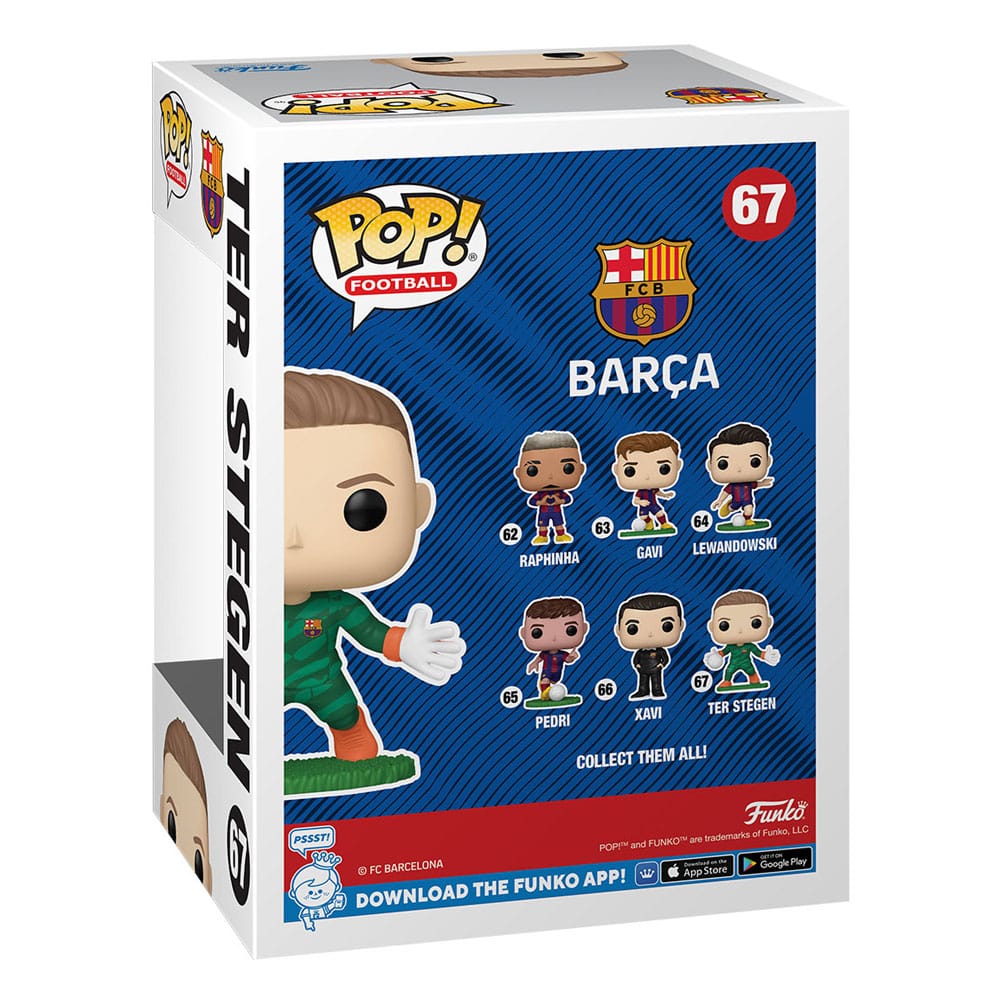 EFL POP! Football Vinyl Figur Barcelona - Ter Stegen 9 cm