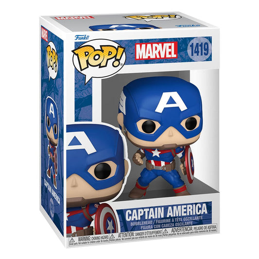 Marvel New Classics POP! Vinyl Figur Captain America 9 cm
