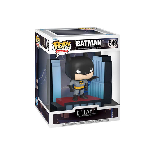 Batman The Animated Series POP! Deluxe Vinyl Figur Batman on Rooftop 9 cm