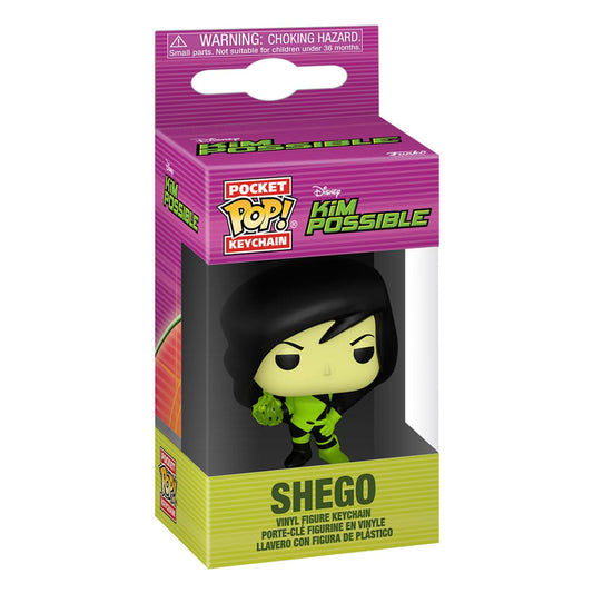 Kim Possible POP! Vinyl Schlüsselanhänger 4 cm Shego Display (12)